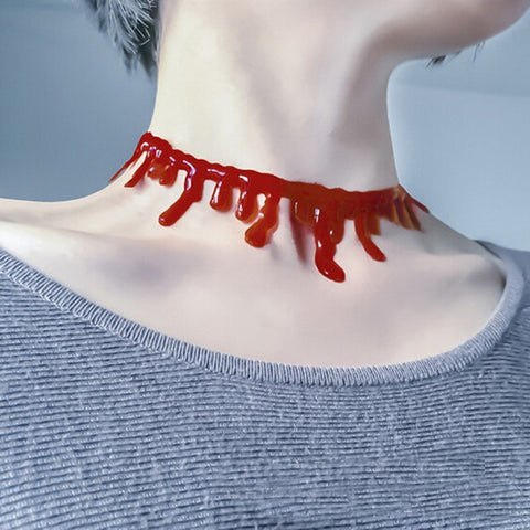 Halloween Cutting Blood Trick