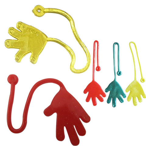 Cute Glittered Sticky Hands Toy