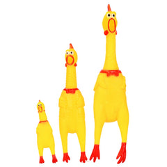 Chicken Rubber Squeak Toys
