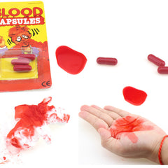 Vomiting Fake Blood Capsules