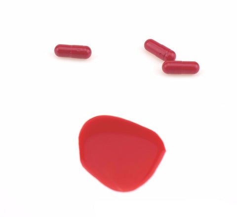 Vomiting Fake Blood Capsules