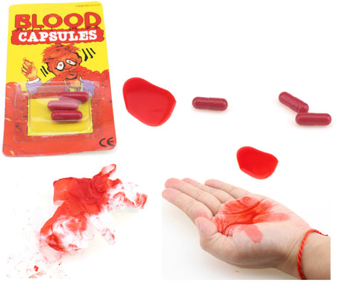 Vomiting Fake Blood Capsules