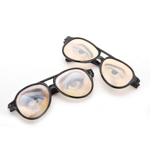 Fake Eye Eyeglasses