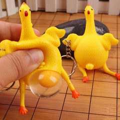 Funny Chicken Squeeze Toy