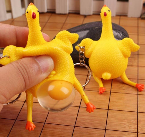 Funny Chicken Squeeze Toy